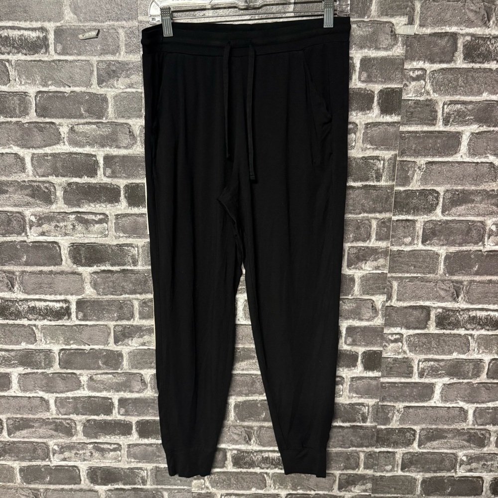 Tommy John pajamas pants black jogger pockets